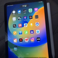 iPad Mini 6th Gen And Apple Pencil 2nd Gen. 