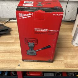 Milwaukee Switch Pack Cable Drive Assembly. BRAND NEW 