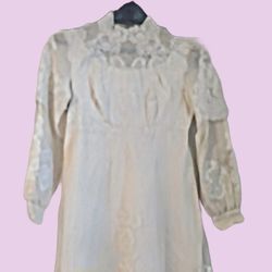 Vintage Handmade Wedding Dress 