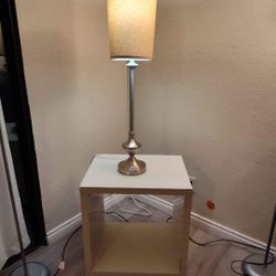 White End Table / Bookshelf 