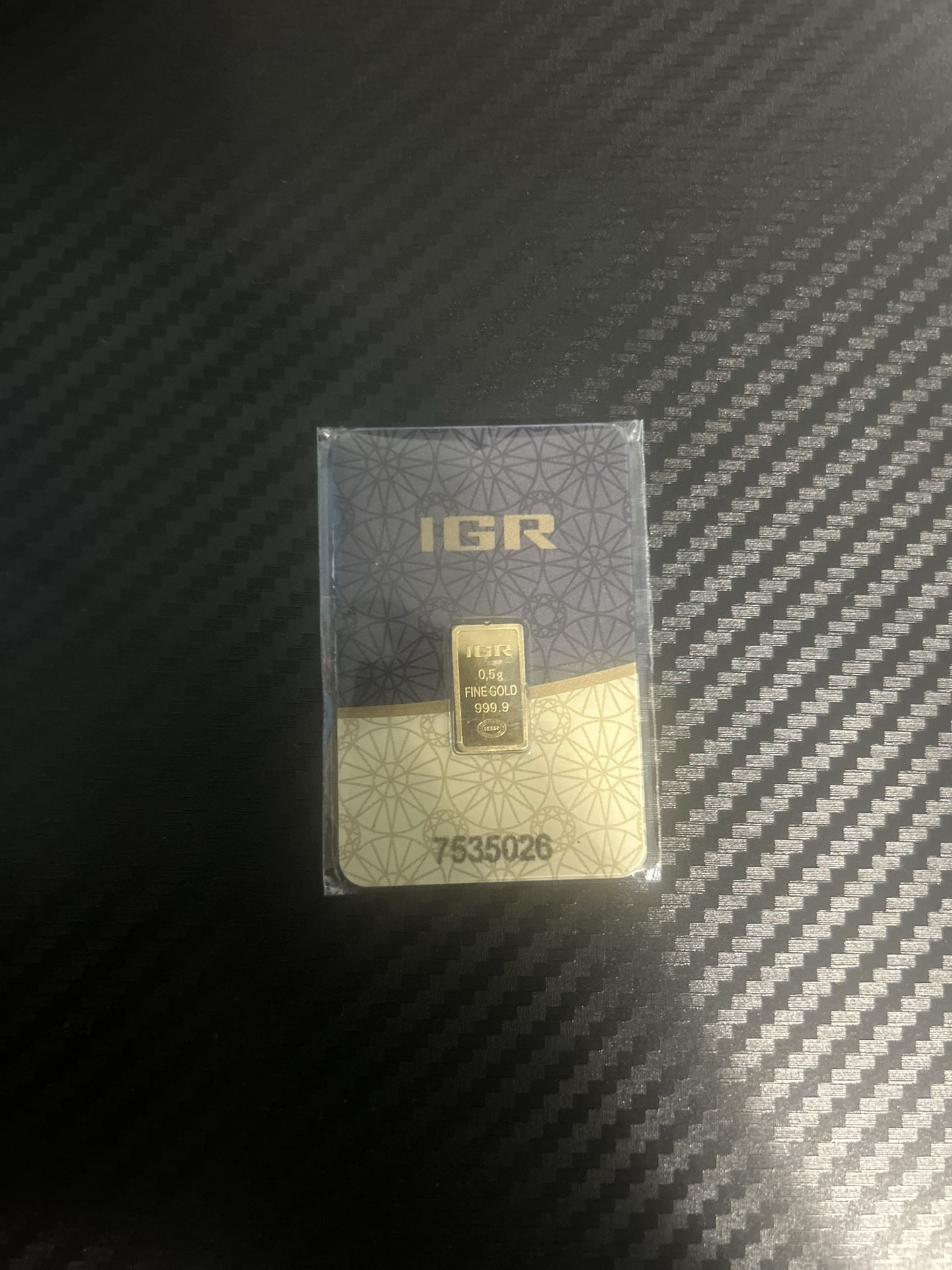IGR Gold Bar