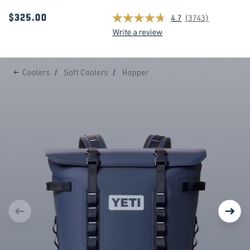 YETI Hopper M20 Soft Backpack Cooler
