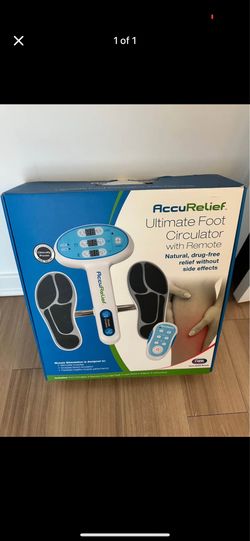 New AccuRelief Ultimate Foot Circulator