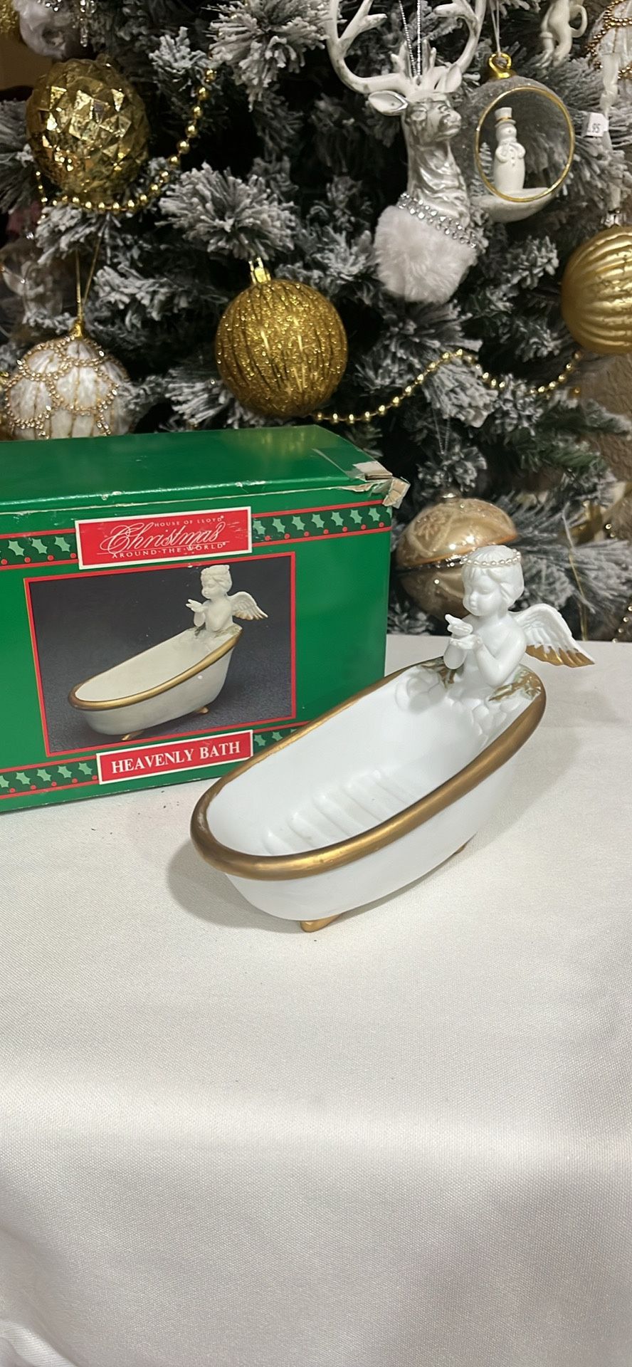 Vintage House Of Lloyd Christmas Heavenly Bath