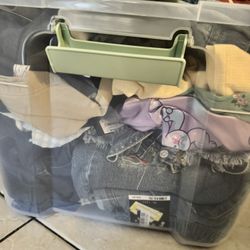 Bin Full Of Size 6-7 Boys And 14-16 Girls New Clothing From Target 