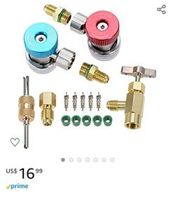 A/C car Valve & adapter