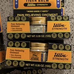 Tiger Balm $4 each