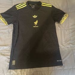 AUTHENTIC Gold Mexico Jersey
