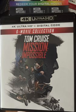 Mission Impossible 6 Movie 4k Digital Codes