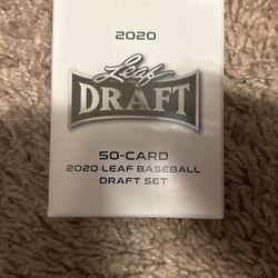 2020 Leaf Baseball 50 Card Draft Set