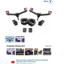 ReadyLIFT 2.50-Inch Leveling Kit with Upper Control Arms