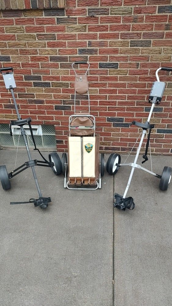 Golf Bag Push Carts $25 & Up