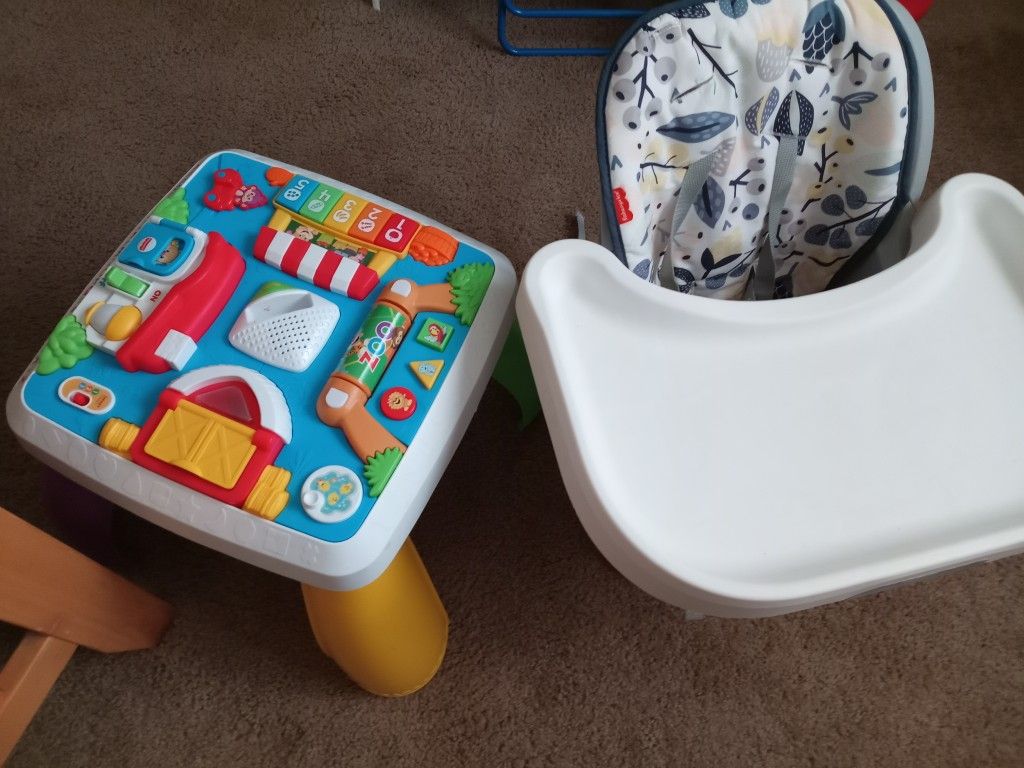 Baby Feeding Chair And Toy