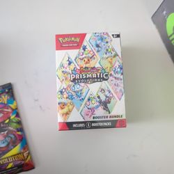 Prismatic Evolution Pokemon Scarlet And Violet Booster Bundle