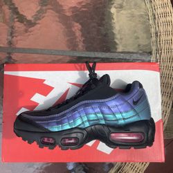 Nike Air Max 95 PRM Black-Laser Fuchsia (Men’s 5/Women’s 6.5) Original Box