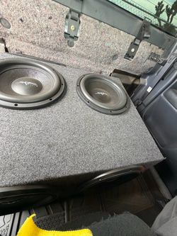 Skar audio 12” subwoofer 4 pack