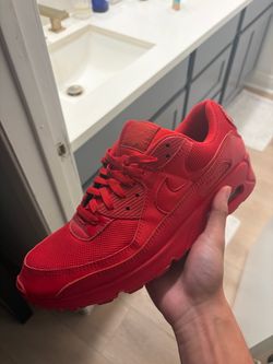 Triple red airmaxes