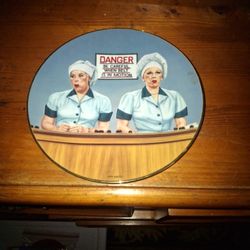 I Love Lucy Plate