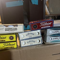 8 Brand New Golf Balls Pack 