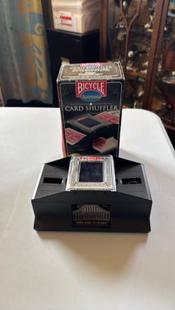 Bicycle Automatic Card Shuffler with Box