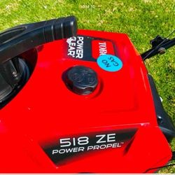 TORO POWER S EAR
5Guc,.il 30
518 ZE 18in SELF PROPELLED SINGLE- STAGE GAS SNOW BLOWER