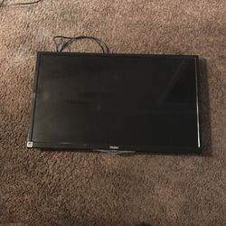 Tv And Lamp