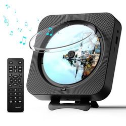 “New”CD player (Bluetooth) dual speakers,(LED)timer,FM radio