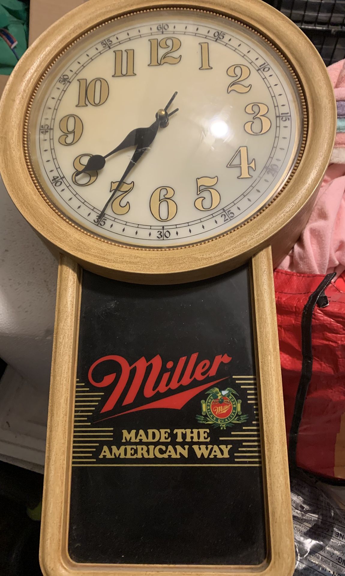 Plug In Clock/light $50