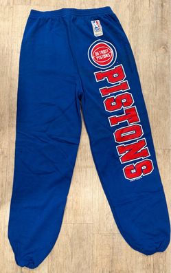 Vintage 1989 Detroit Pistons Sweatpants XL Trench Mfg Deadstock NOS Bad Boys NBA