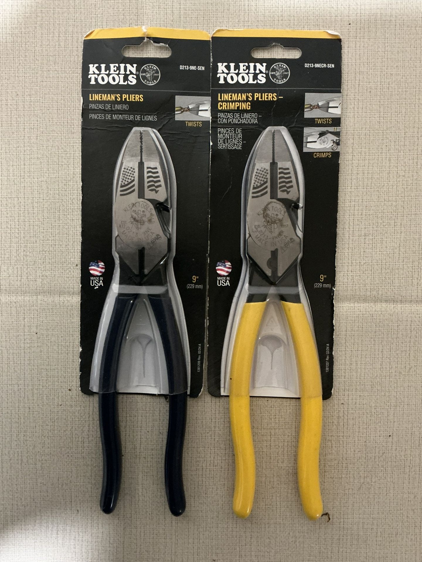 Klein Tools. 9 in. High Leverage Side Cutting Pliers.