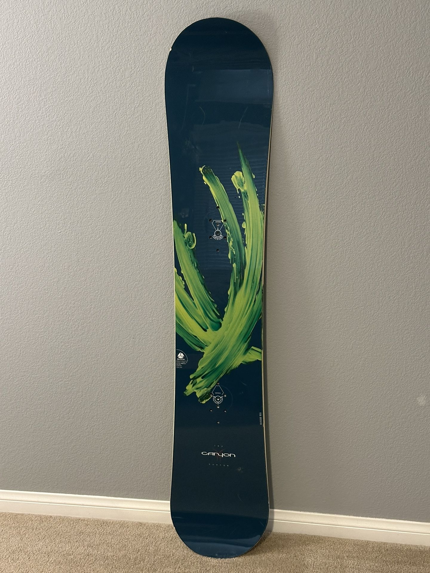 Vintage Burton Canyon 162 Snowboard (circa 2000)