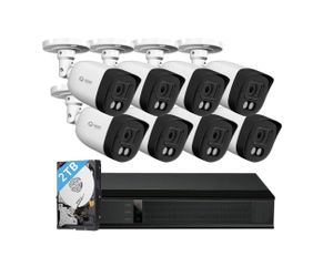 Q see  5 MP 2TB Wired DVR System 
