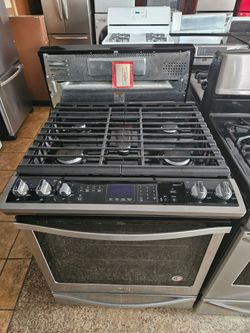 Whirlpool stainless steel gas stove