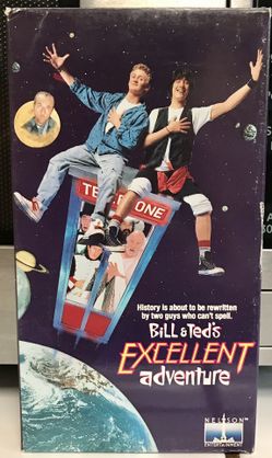 Vintage VHS Bill & Ted's Excellent Adventure