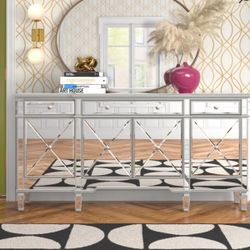 Mirrored Sideboard