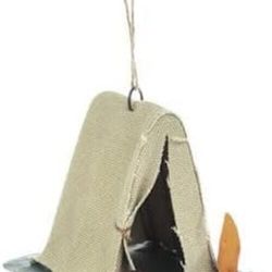 Camp Tent Ornament Christmas Tree Trimming Decoration Holiday Gift Keepsake