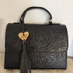 Mexican Artisan Black Purse