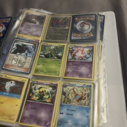 Old pokemon card binder