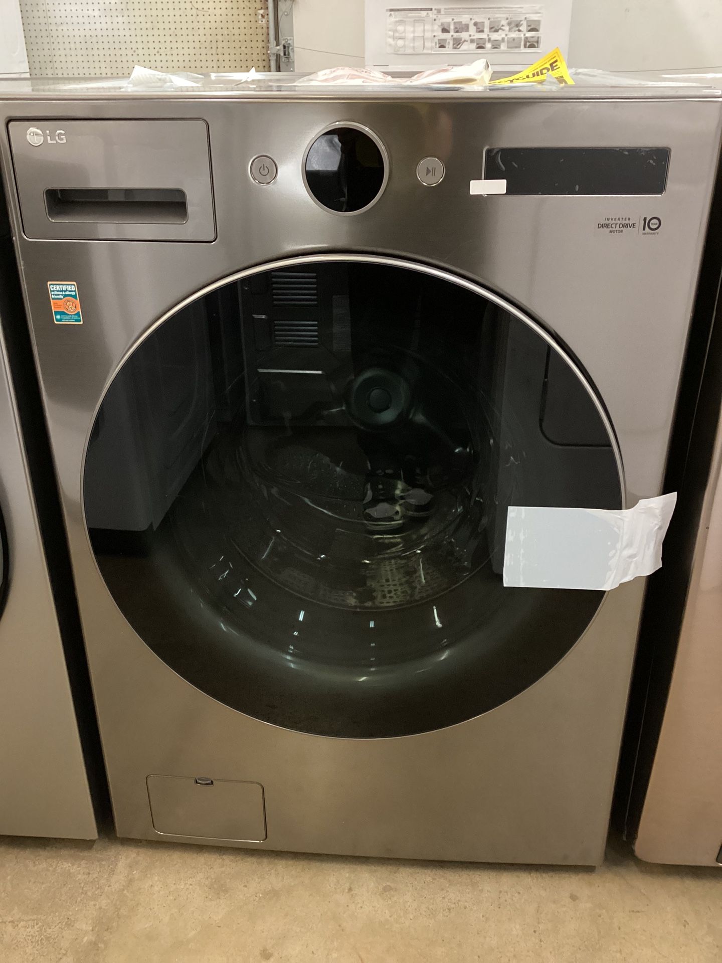 LG Smart Front Load Washer With TurboWash