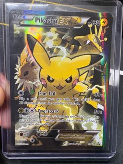 Pikachu EX promo Pokemon card for sale
