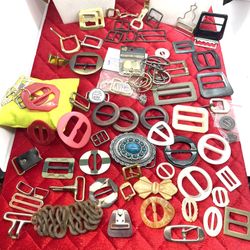 Variety Of Buckles Bakelite German …