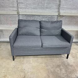 51" W Loveseat Sofa, Modern Love Seat Couches for Living Room, Bedroom, Apartment, Office, With Removable Cover