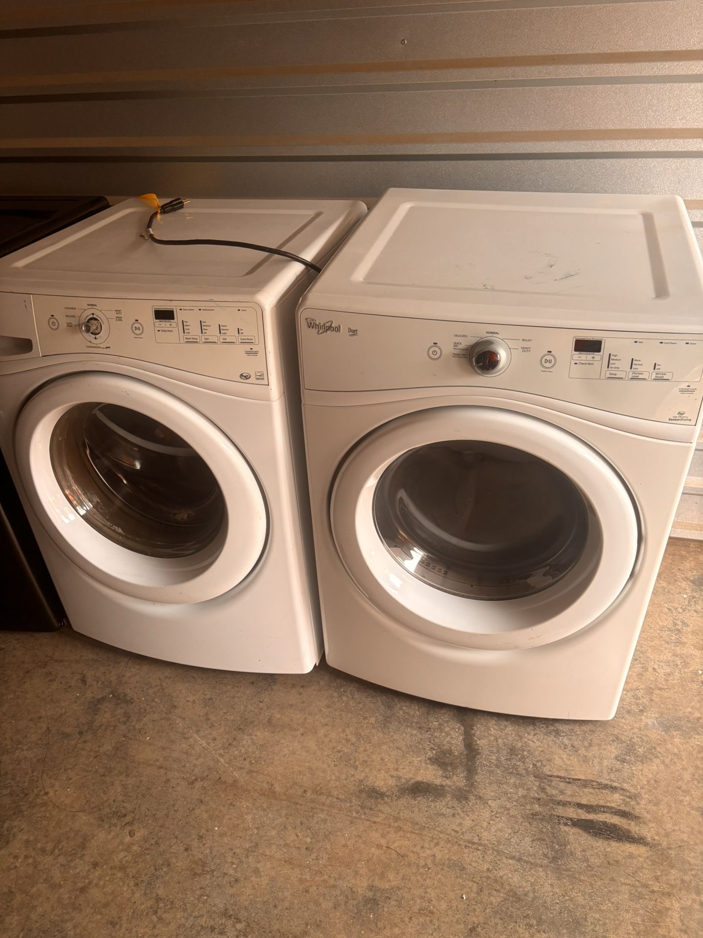 Washer And Dryer Set