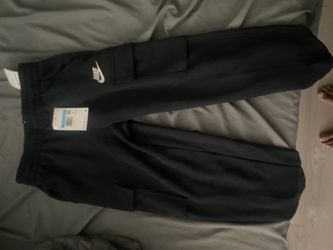 Nike Black Cargo Sweatpants