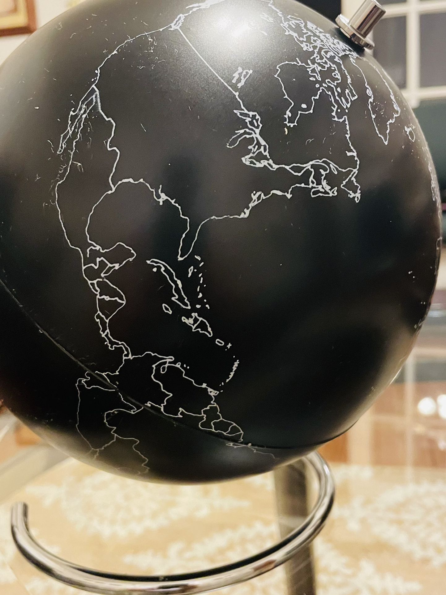 Black Desk Globe