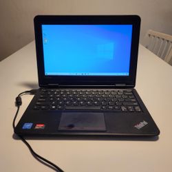 Lenovo ThinkPad 11E (3rd Gen) 11.6" Laptop Computer. **BATTERY doesn't WORKS** Intel Celeron N3160 4GB 128GB Windows 10 Pro. Microsoft office installe