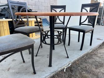 Table and chairs