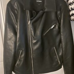 Express Men’s Faux Leather Jacket 