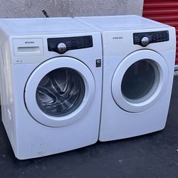 Samsung Set Gas Dryer And Washer 