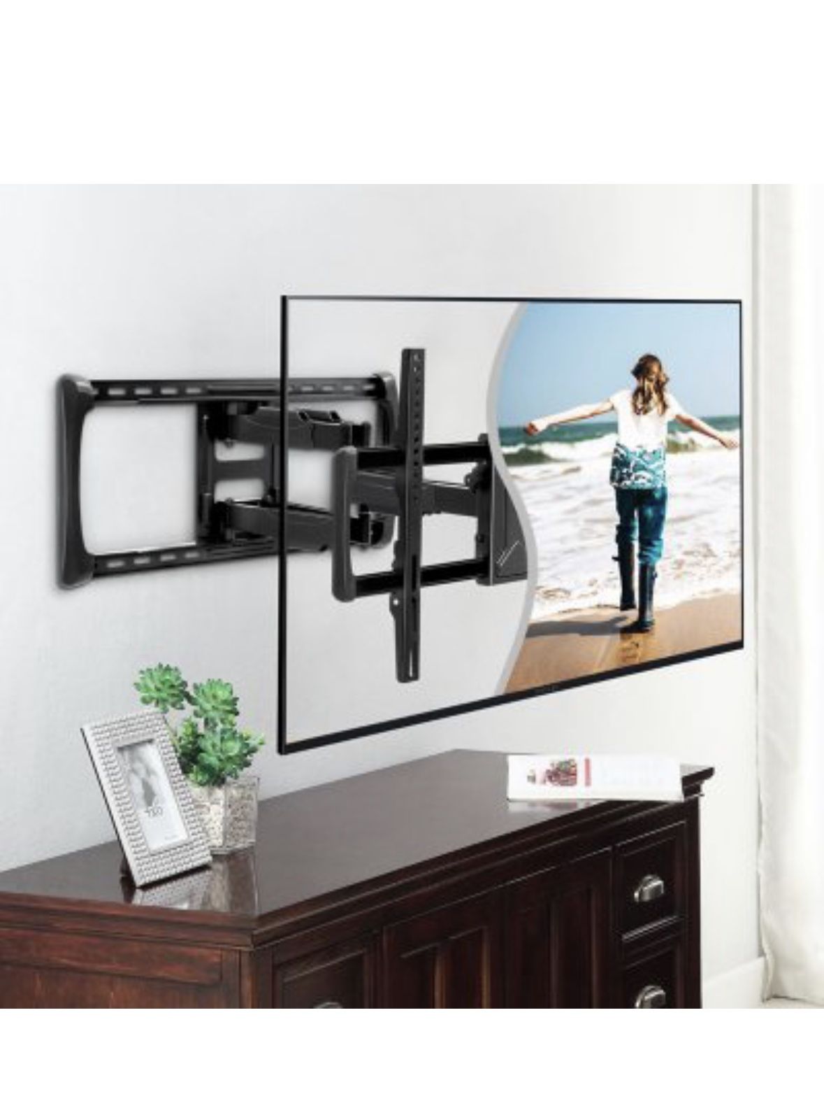 Members Mark Full Motion Extended TV Wall Mount 32”-90” TV’s Brand New In Box